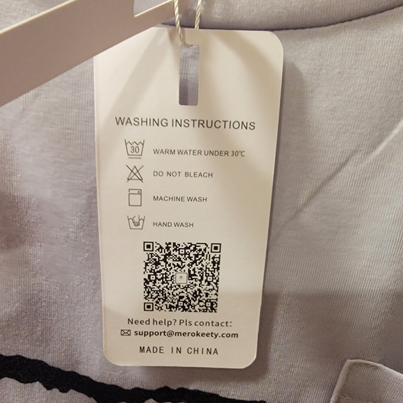 NWT Merokeety Size XXL Lightweight Casual Top - Picture 3 of 8
